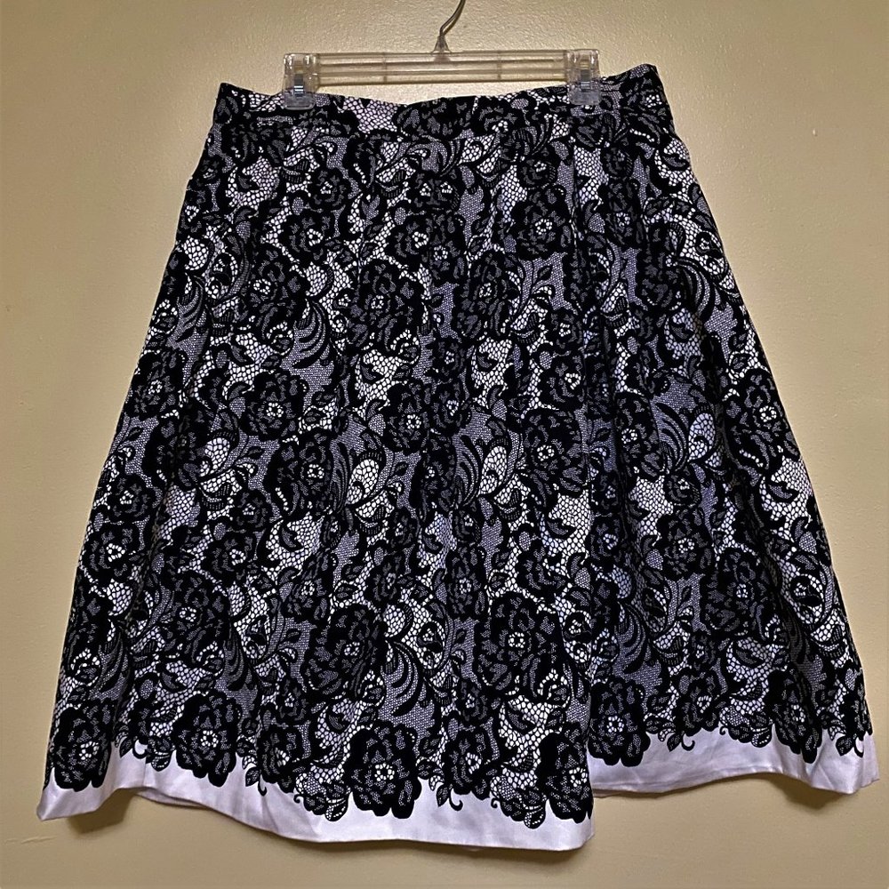 WHBM Tea Length Skirt with Slight Tulle